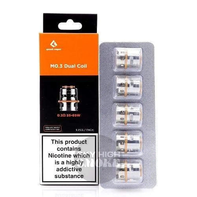 Geekvape M 0.3 Dual Coil Replacement Pods & Coils