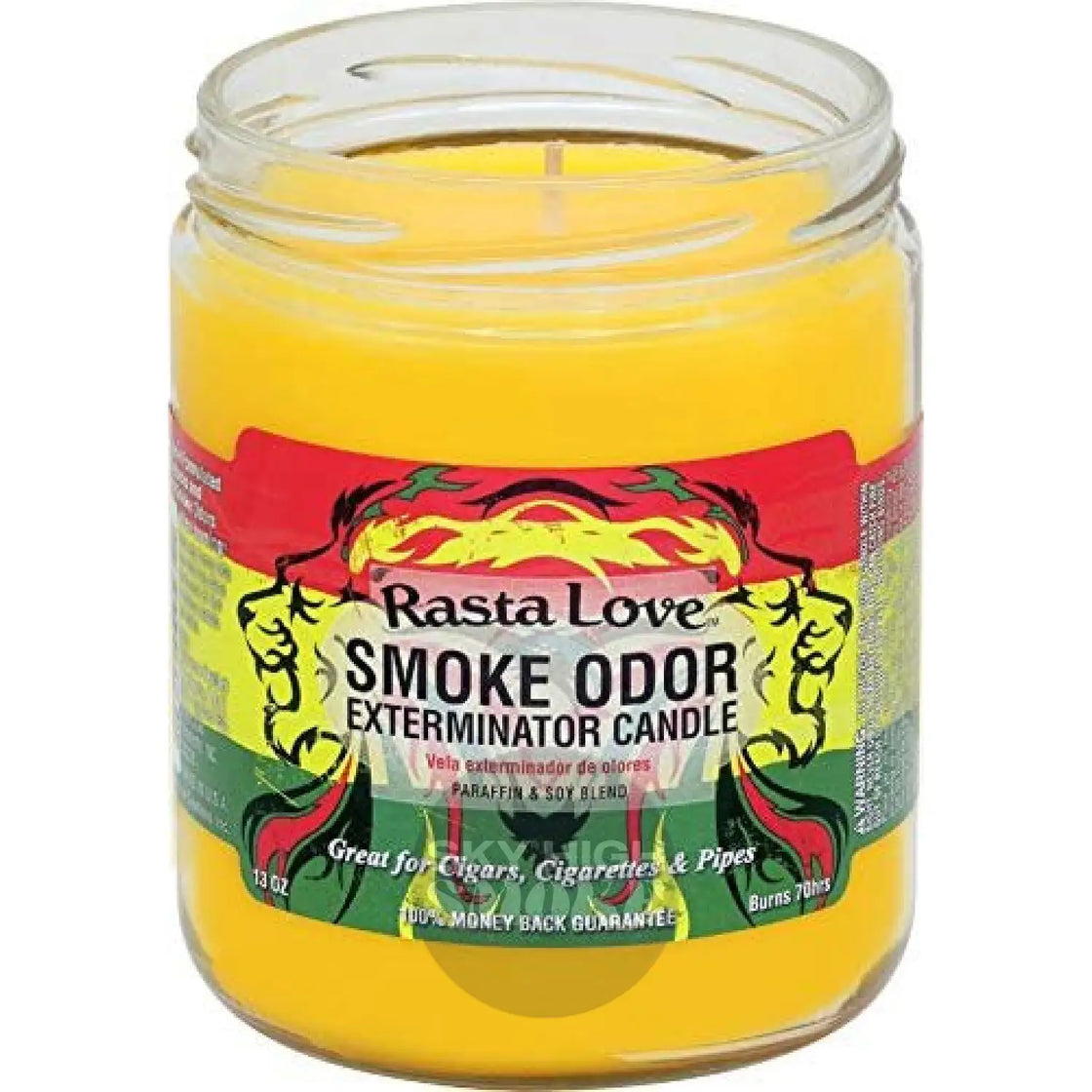 Smoke Odor Exterminator 13 Oz Jar Candle Rasta Love Control