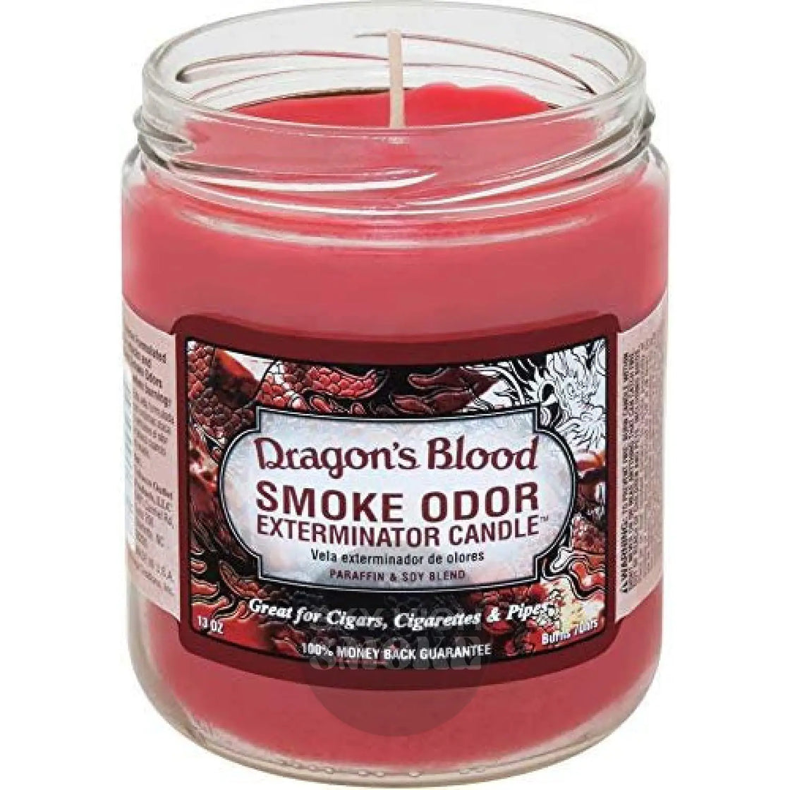 Smoke Odor Exterminator 13 Oz Jar Candle Dragon’s Blood Control