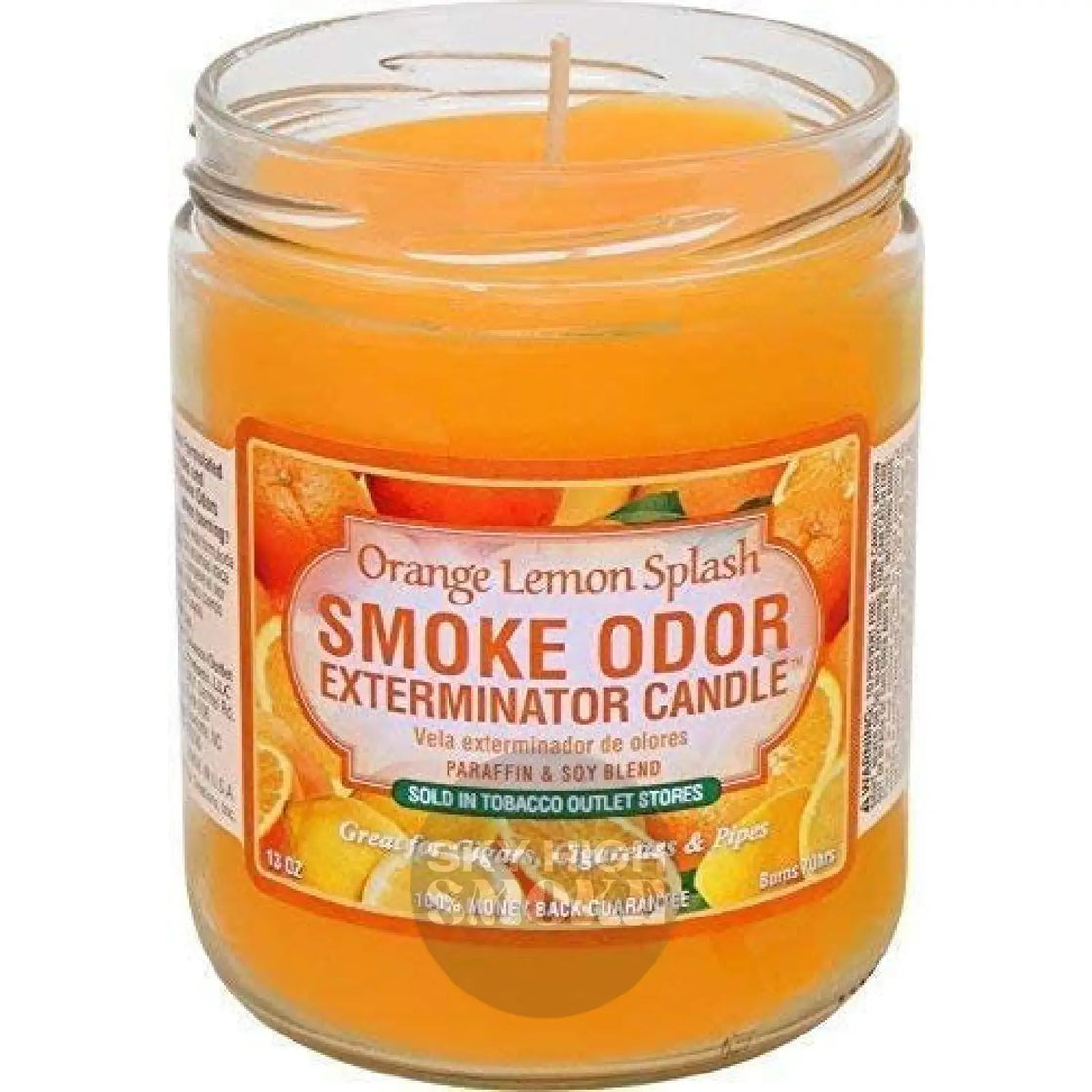 Smoke Odor Exterminator 13 Oz Jar Candle Orange Lemon Splash Control