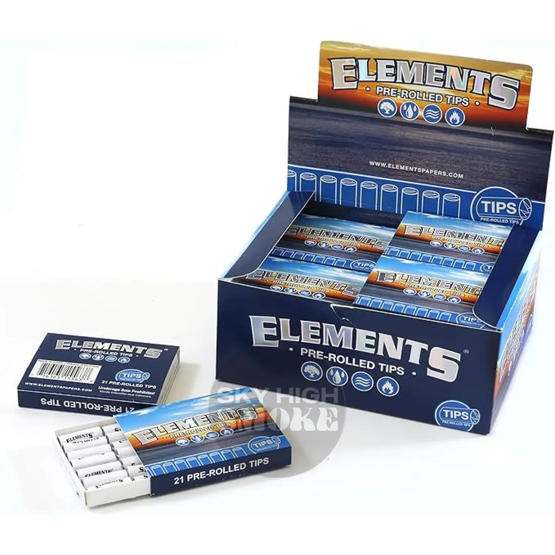 Elements Pre Rolled Tips General