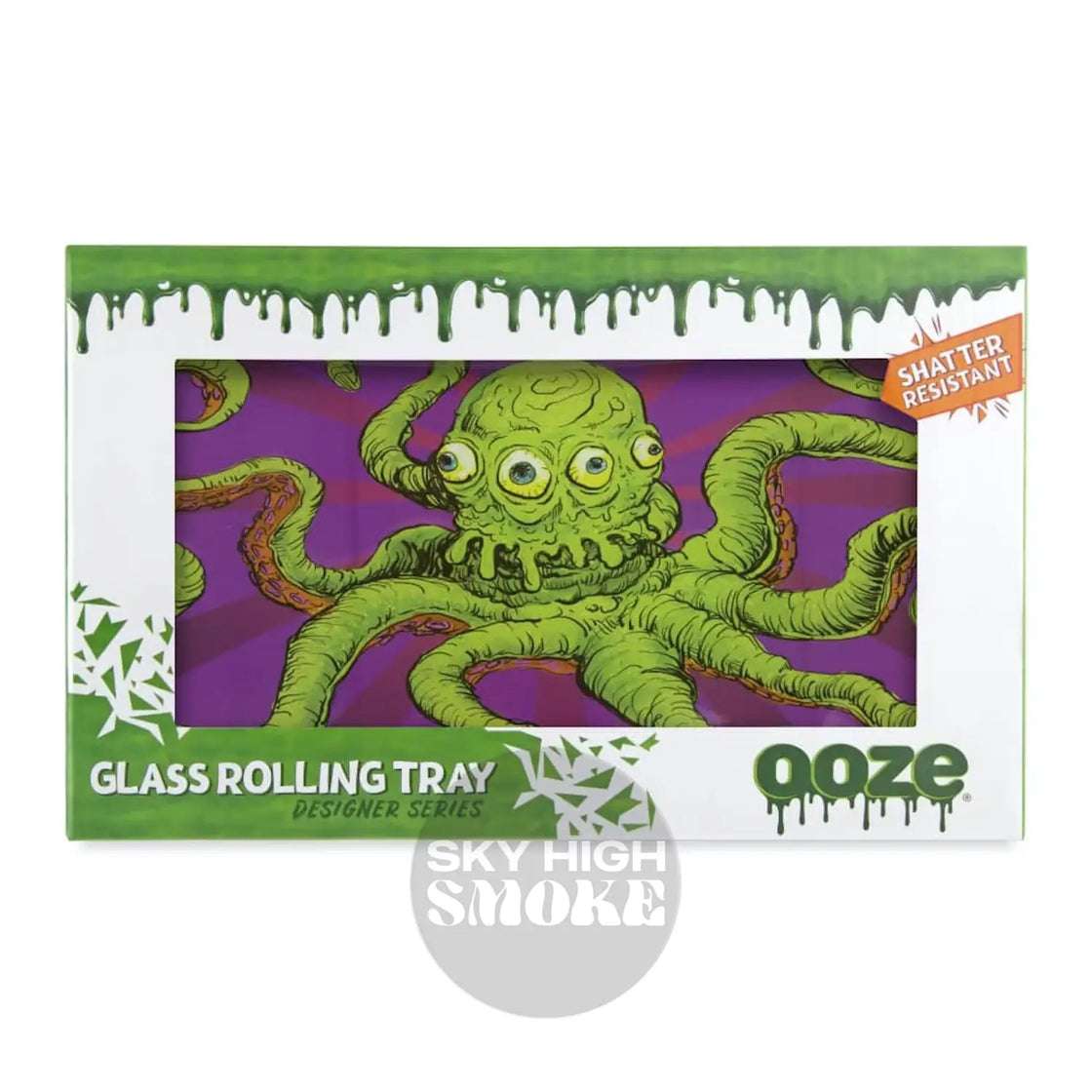 Octopus Glass Rolling Tray