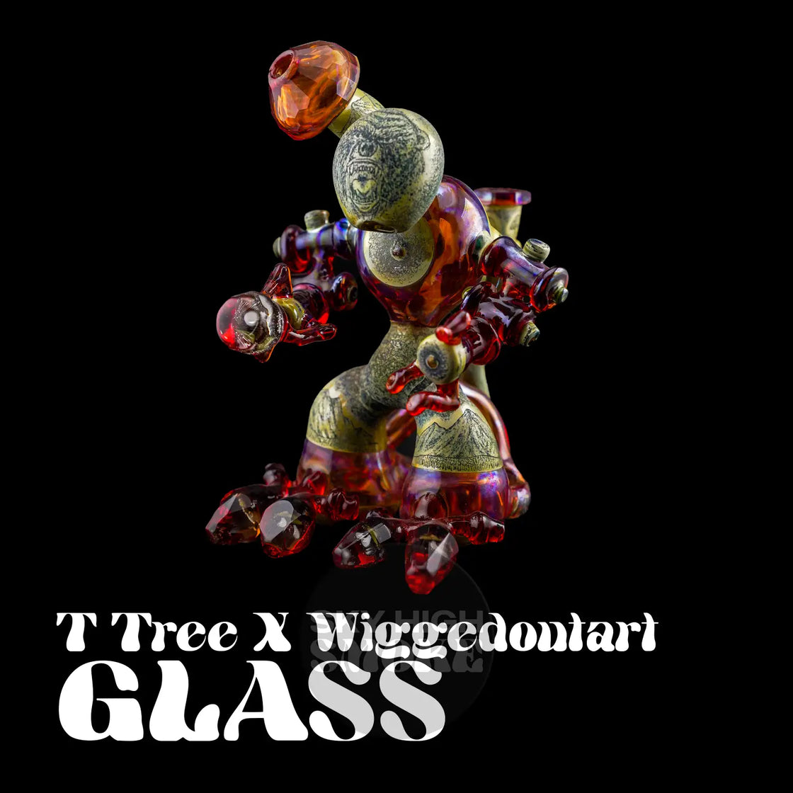 T Tree Glass X Wiggedoutart Bear Rig Artist: T - Tree