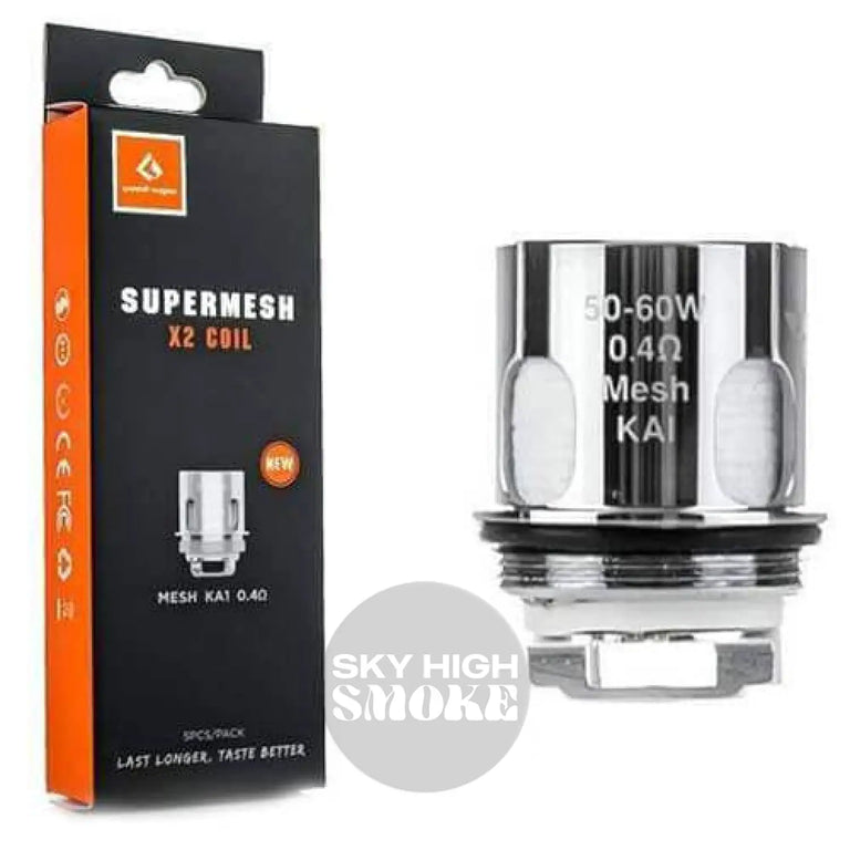 Geekvape Supermesh X2 Coil Replacement Pods & Coils