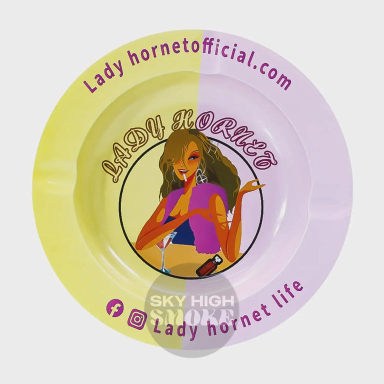 Lady Hornet Ashtrays