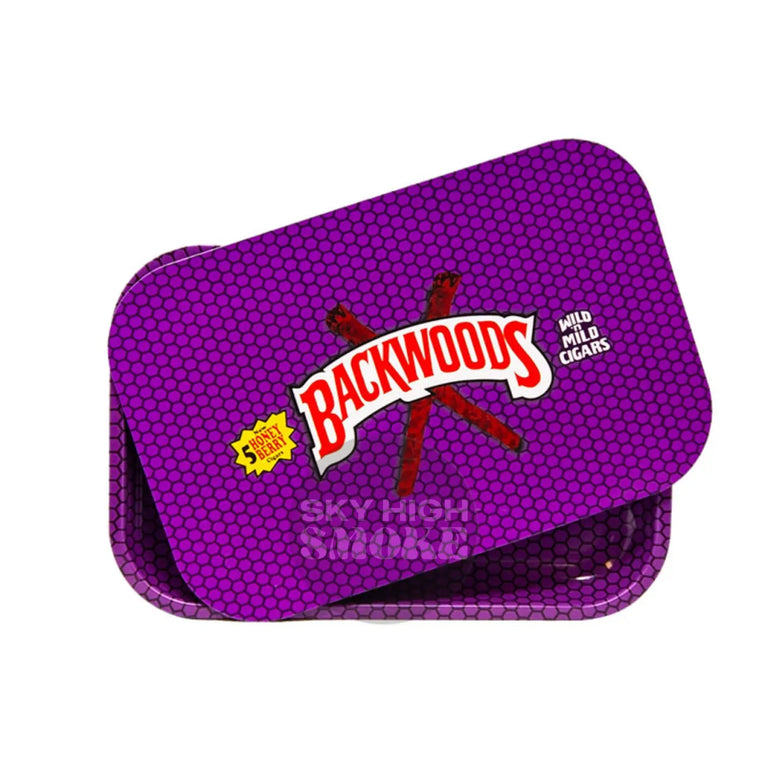 Backwoods Rolling Tray With Lid Ashtrays