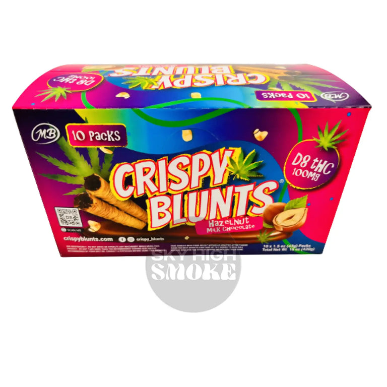 Crispy Blunts 100Mg - Hazelnut Milk Chocolate Cbd Gummies