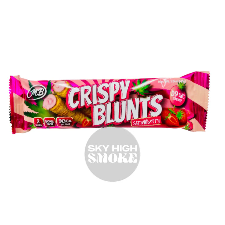 Crispy Blunts 100Mg - Strawberry Cbd Gummies