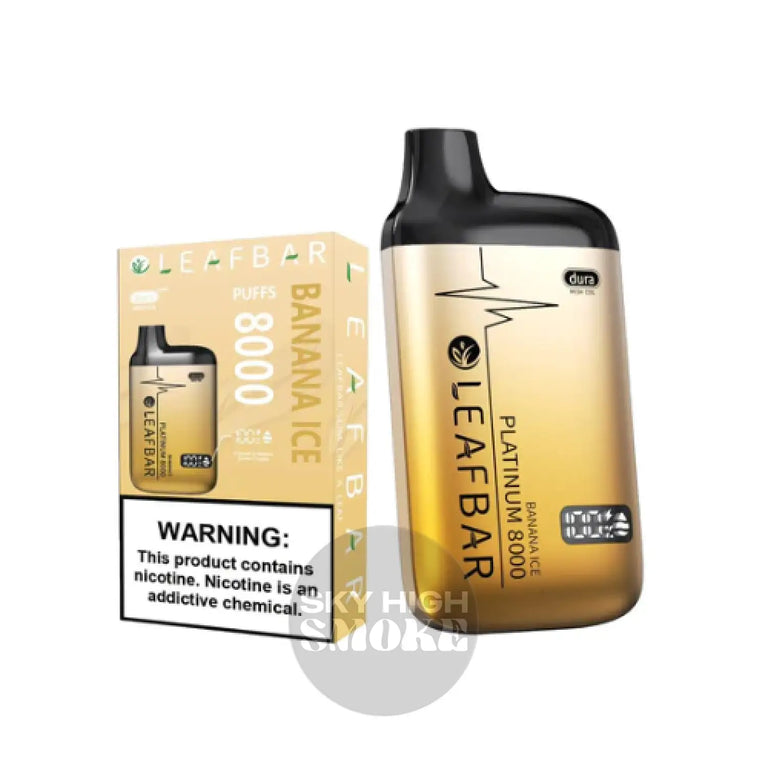 Leaf Bar Platinum - 8000 Disposable Vape Disposable Vapes