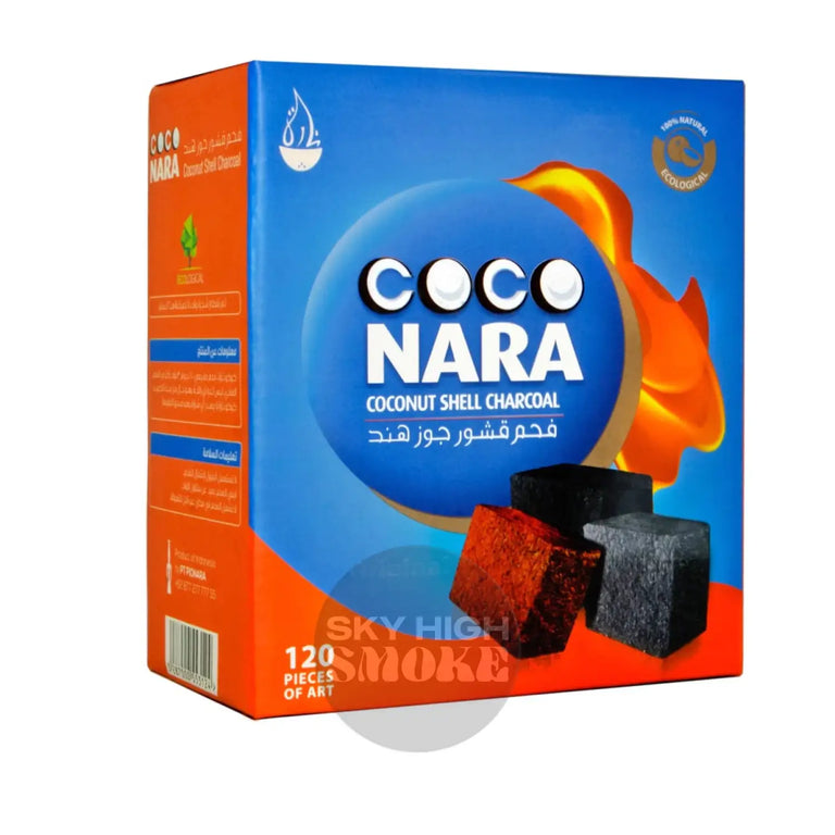 Coco Nara Cocont Shell Charcoal - 120Pcs Hookah