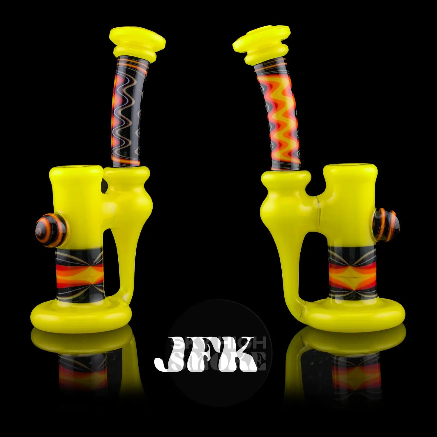 Jfk Glass Yellow Wig - Wag Rig 10Mm Artist: