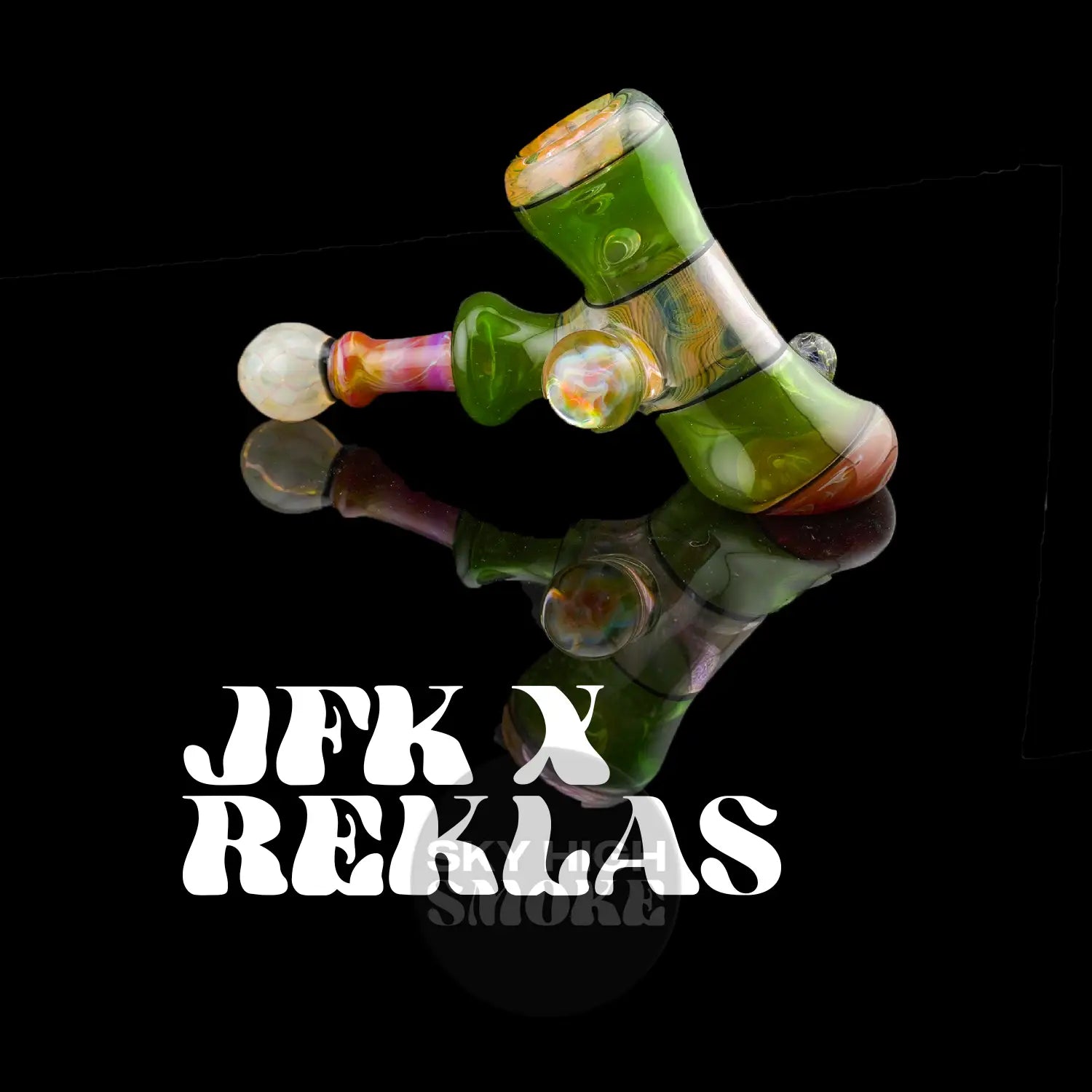 Jfk X Reklas Fumed Hammer Artist: Glass