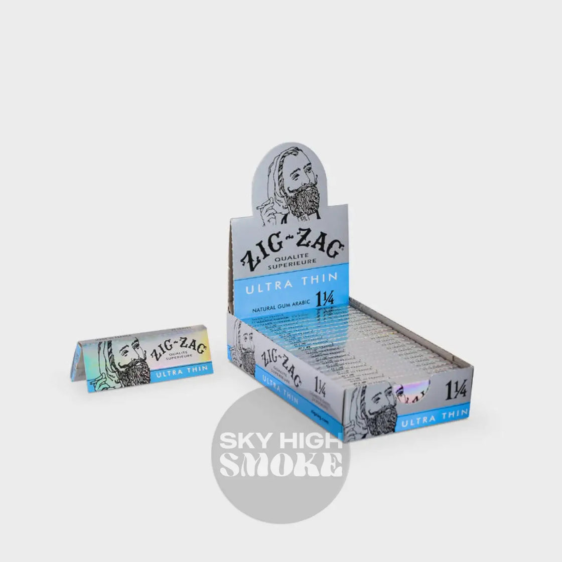 Zig Zag Ultra Thin Rolling Papers 1 1/4