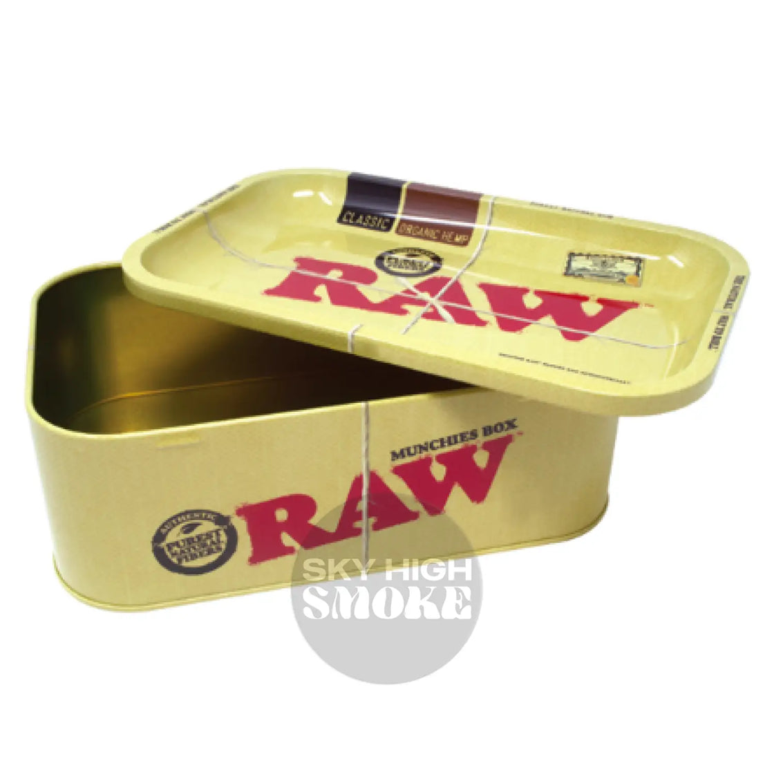 Raw - Munchies Box With Tray Lid Rolling