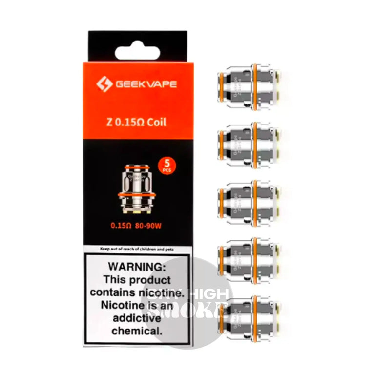 Geekvape Z 0.15 Coil 2 Replacement Pods & Coils