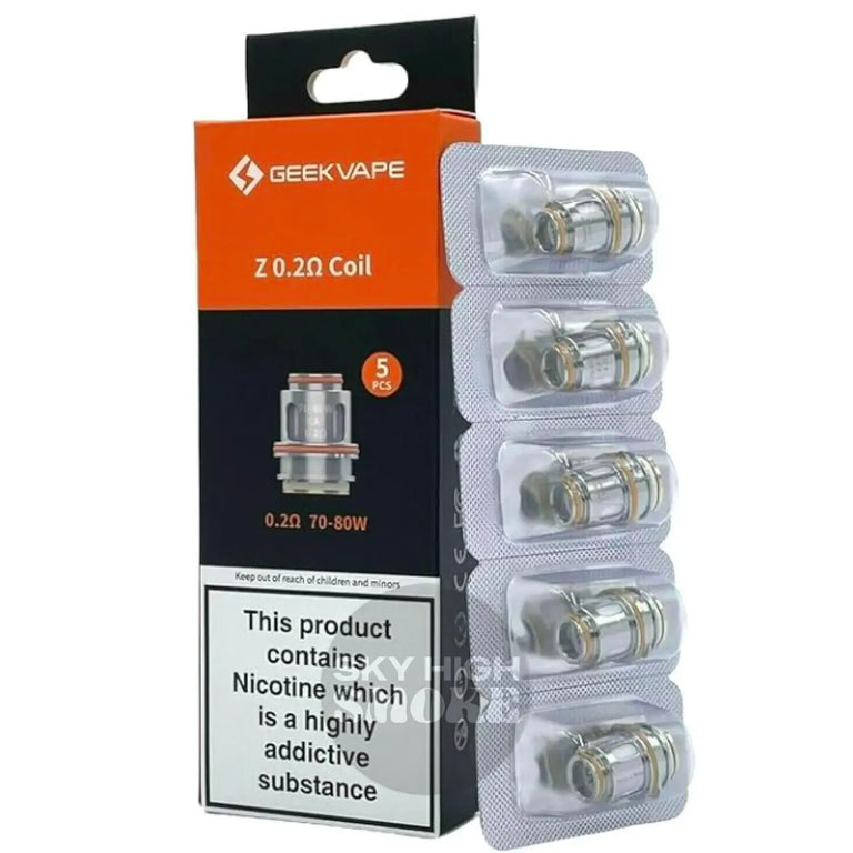Geekvape Z 0.2 Coil Replacement Pods & Coils