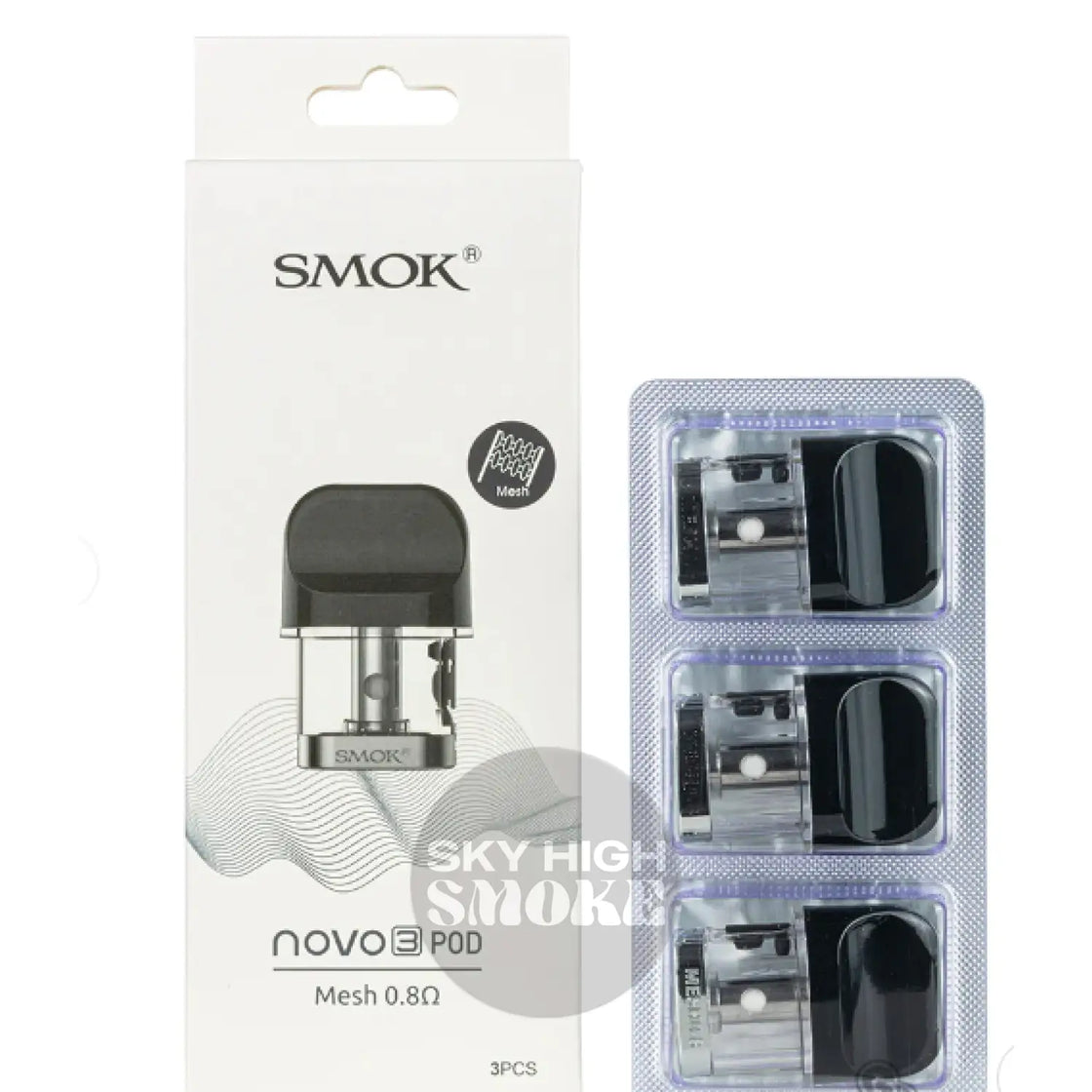 Smok Novo 3 Pod Replacement Pods & Coils