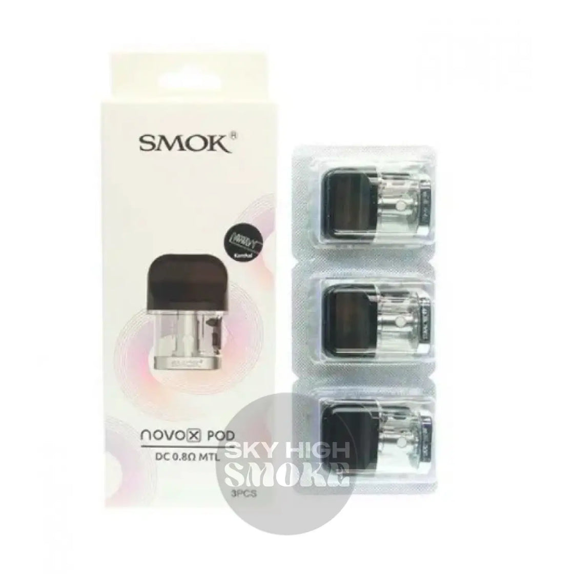 Smok Novo X Pod Dc 0.8 Mtl Replacement Pods & Coils