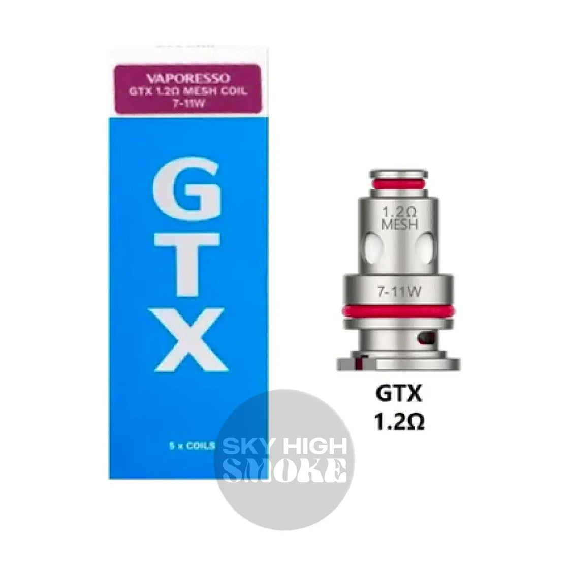 Vaporesso Gtx 1.2 Mesh Coil Replacement Pods & Coils