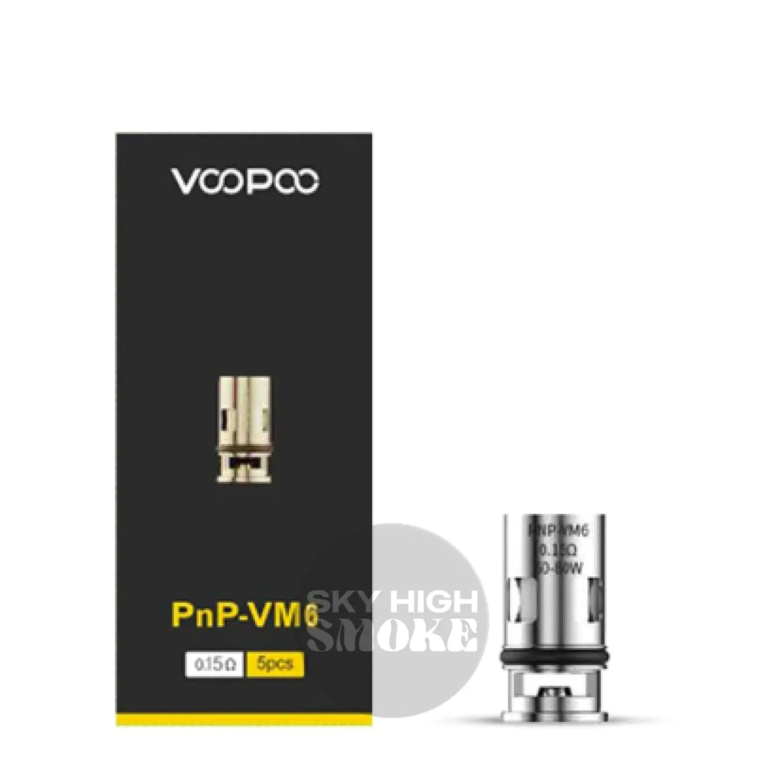 Voopoo Pnp-Vm6 0.15 Replacement Pods & Coils