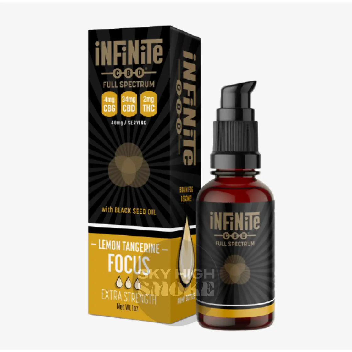 Infinite Organics 300Mg Organic Full Spectrum Cbg/Cbd Hemp Tincture Cbd Flower