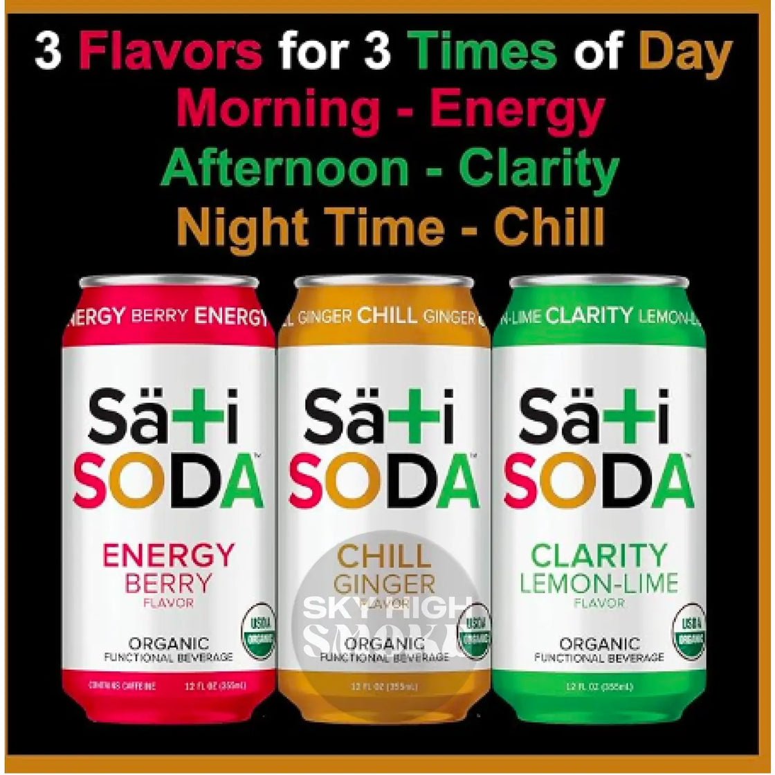 Sati Cbd Soda Beverages