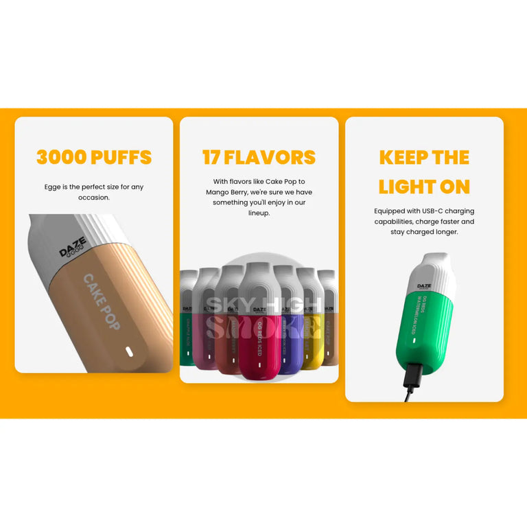 Daze - Egge Disposable Vapes