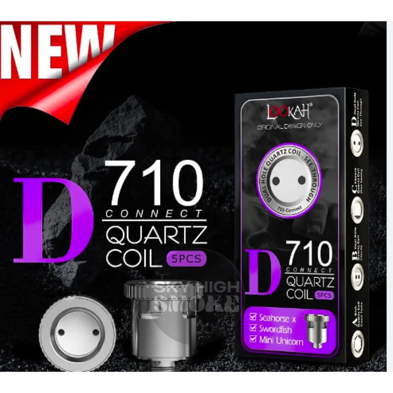 Lookah D710 Connect Quarts Coils 5Pk Dab Pens