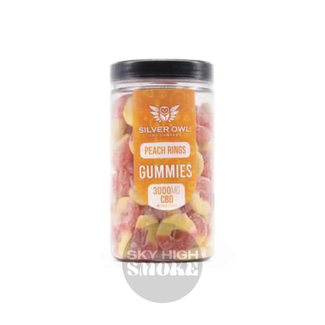 Silver Owl Cbd Peach Rings Gummies