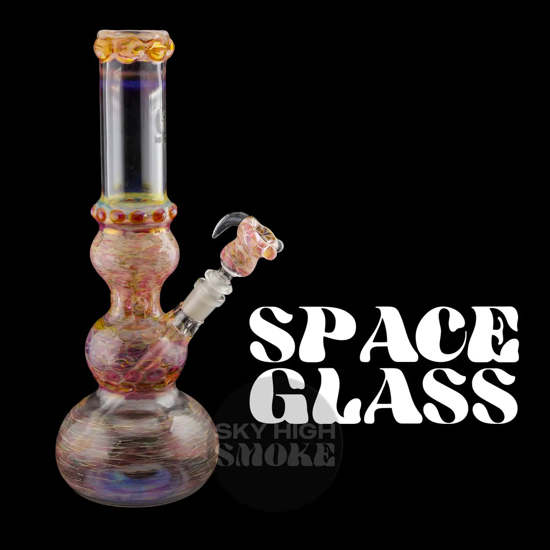 Spaceglass Pink Fumed Bong Artist: