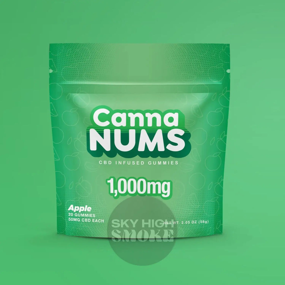 Apple Cbd Infused Gummies