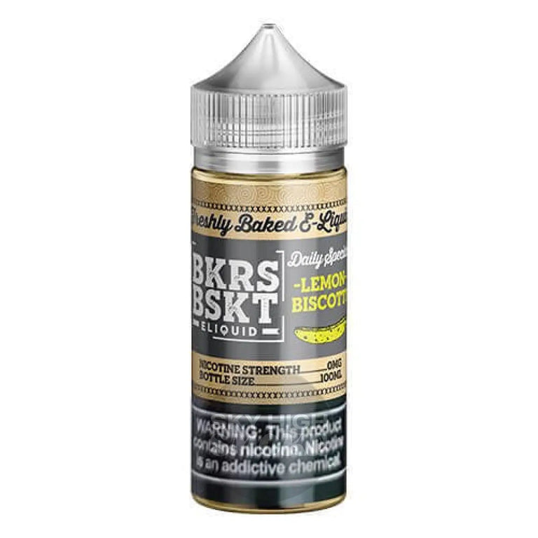 Bkrs Bskt By Mrktplce Eliquids - Lemon Biscotti E-Liquid