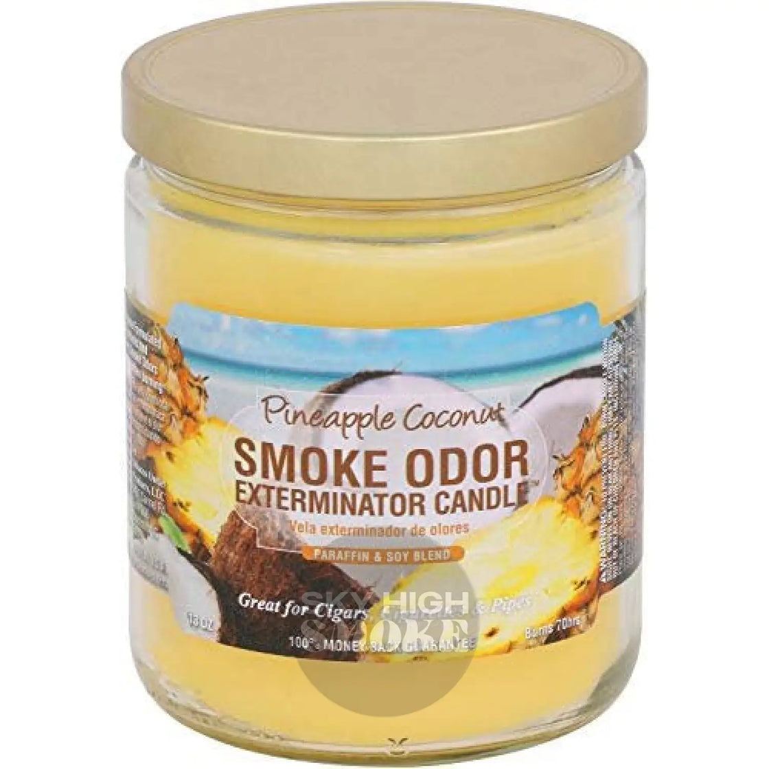 Smoke Odor Exterminator 13 Oz Jar Candle Pineapple & Coconut Control