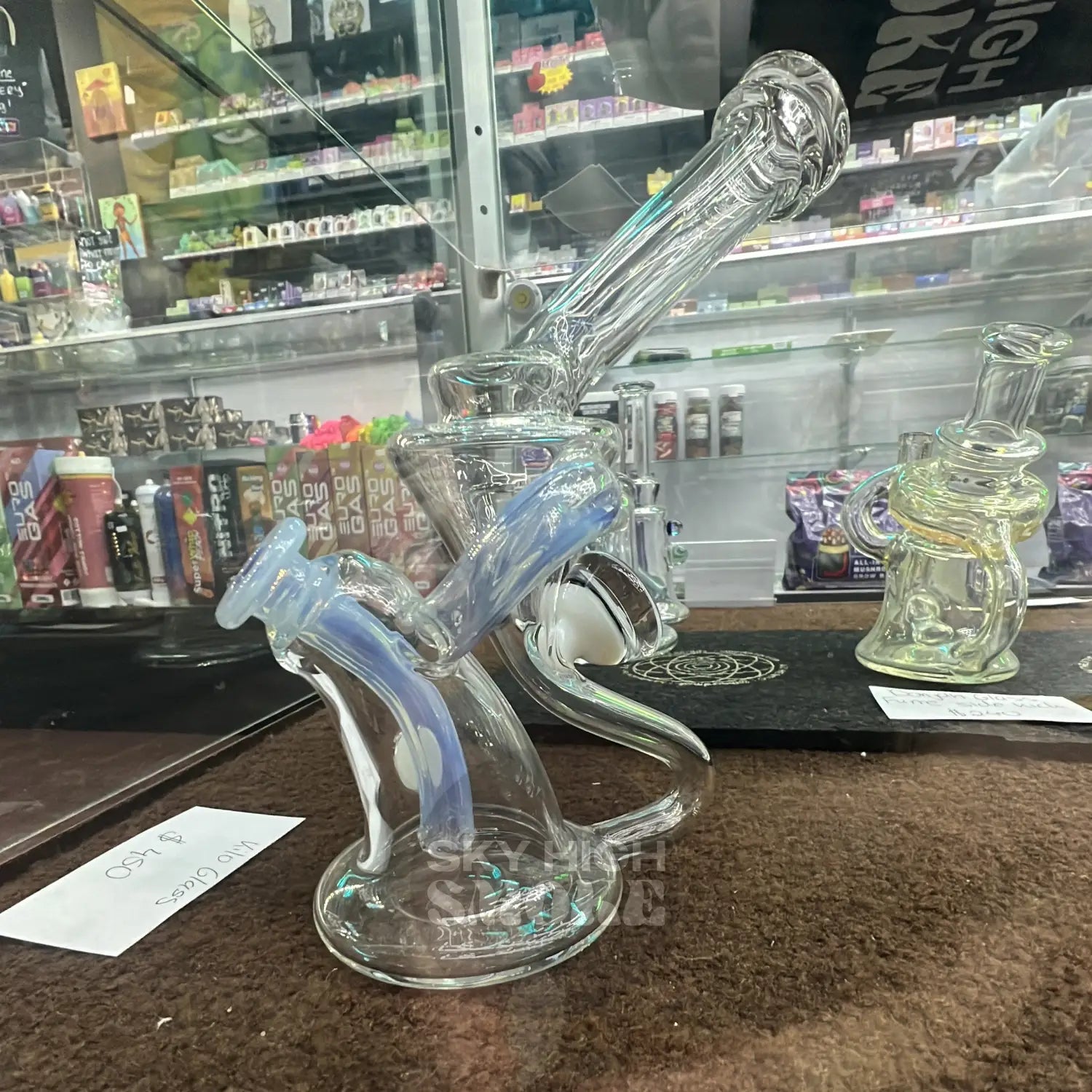 Kilo Glass Recycler Baby Blue General