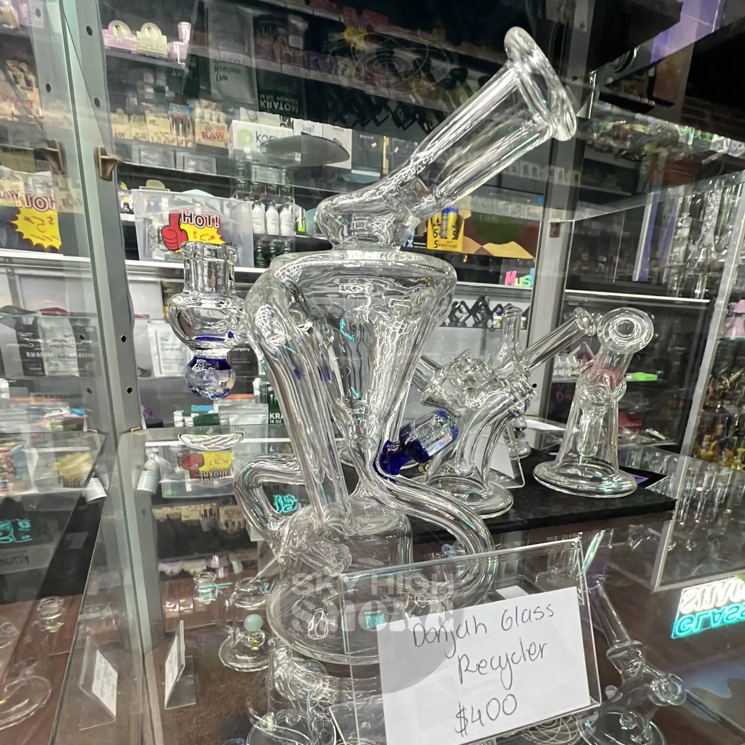 Donjah Glass Recycler Artist: