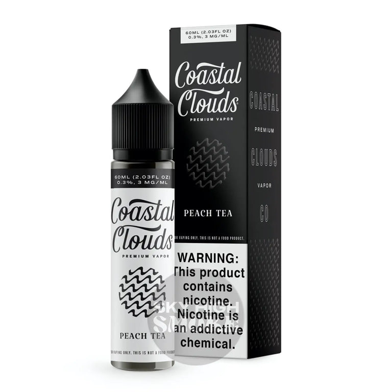 Coastal Clouds - Peach Tea E - Liquid
