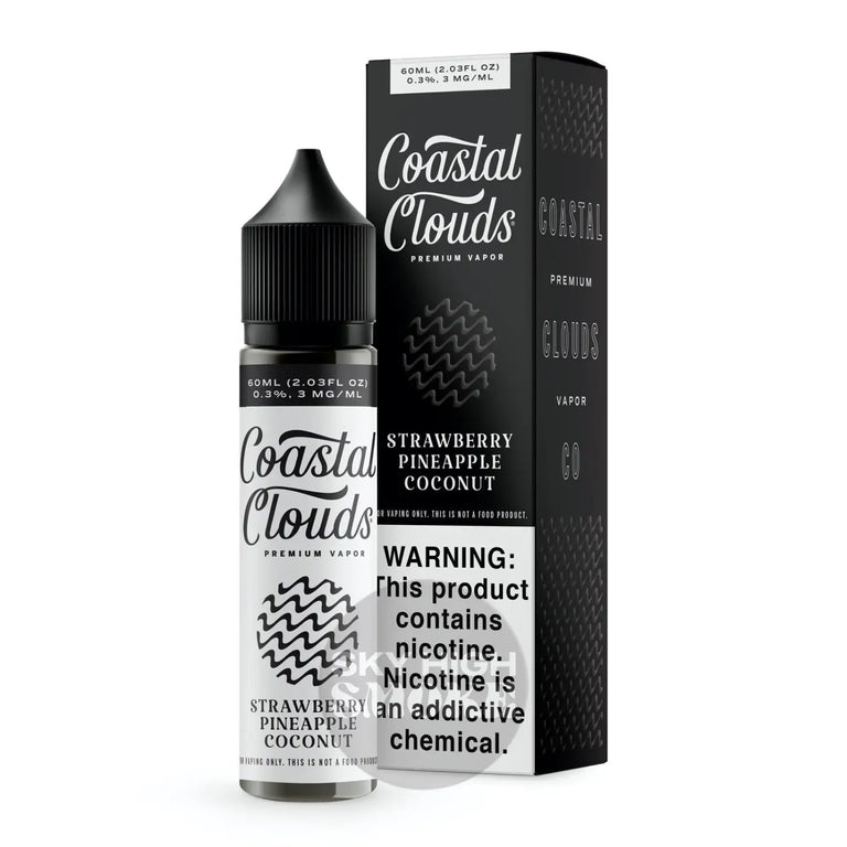 Coastal Clouds - Strawberry Pineapple Coconut E - Liquid