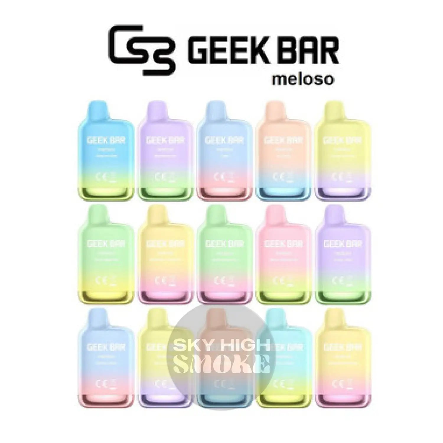 Geek Bar Meloso Mini 1500 Disposable Vape 5% Nicotine Vapes