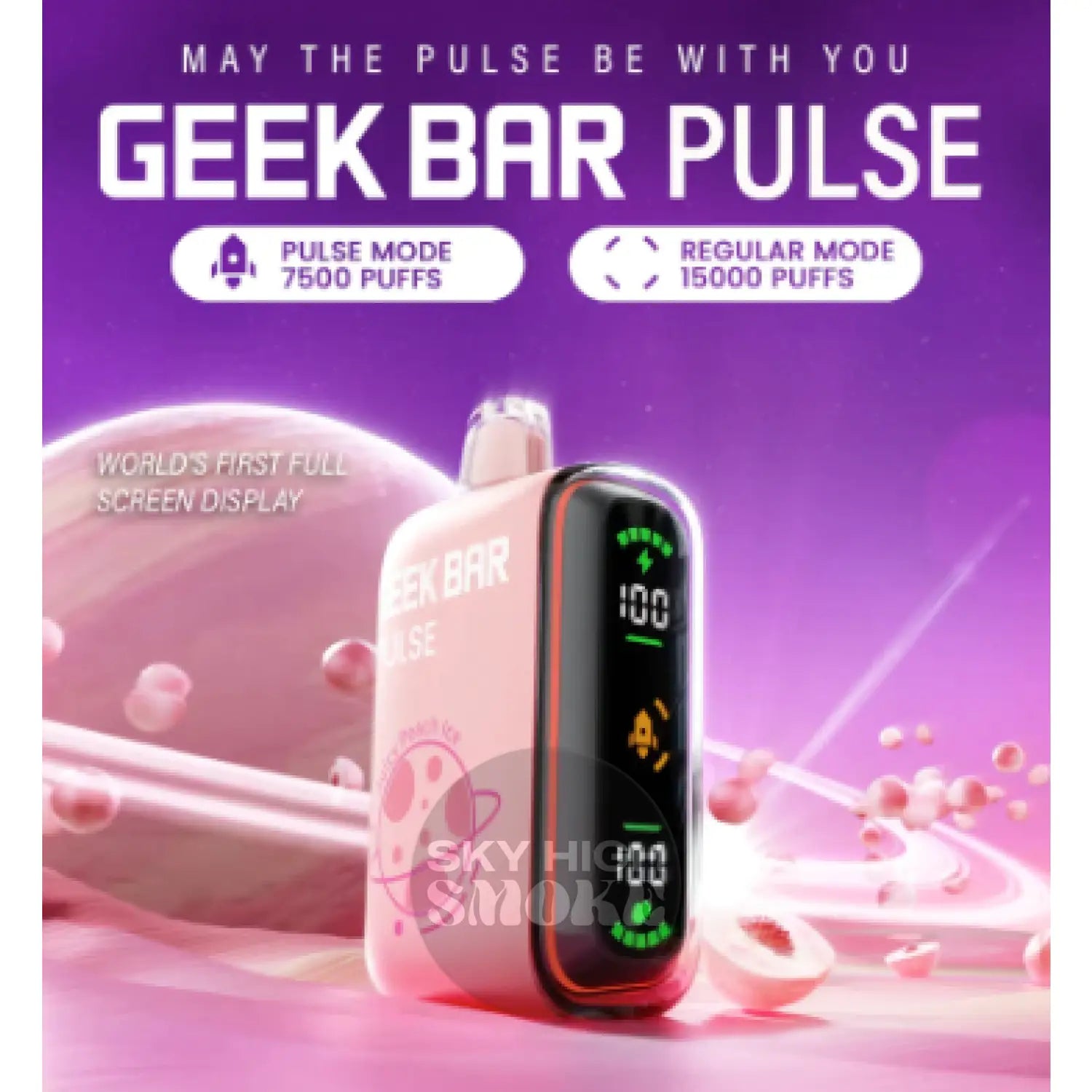 Geek Bar Pulse 15 000 Disposable Vape 5% Nicotine Vapes