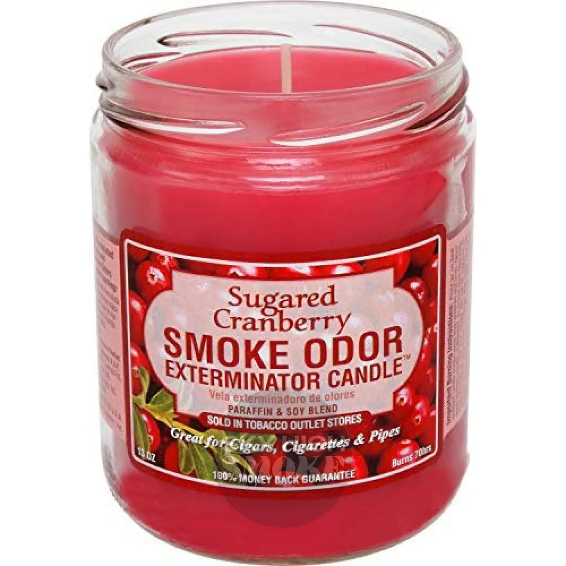 Smoke Odor Exterminator Candle Sugared Cranberry 13 Oz Control