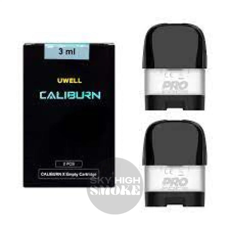 Caliburn 3Ml Empty Cartridge 2 Replacement Pods & Coils