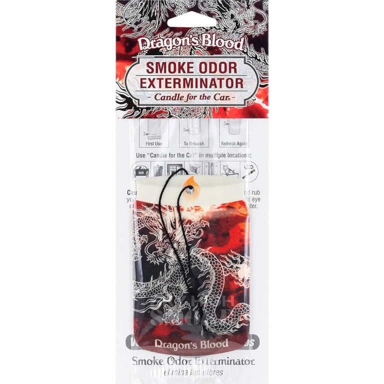Car Smoke Odor Exterminator Candle For The Car Air Freshener (Pack Of 12)