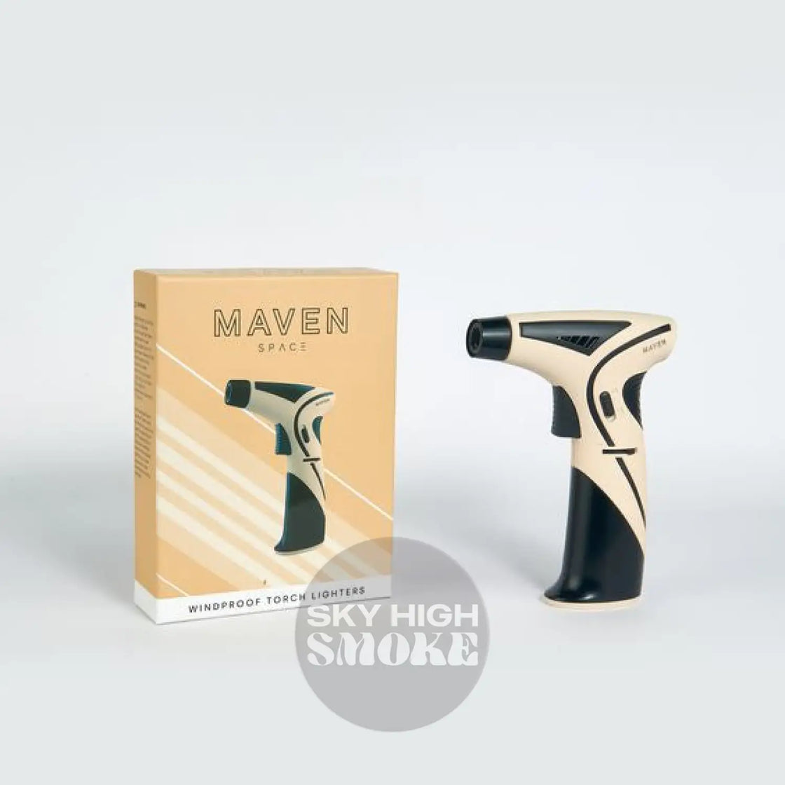 Maven Space Windproof Torch Lighters Yellow Torches