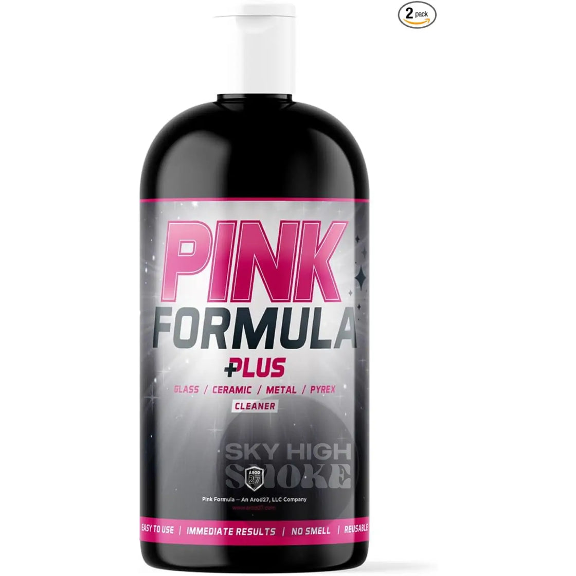 Pink Glass Cleaner Formula