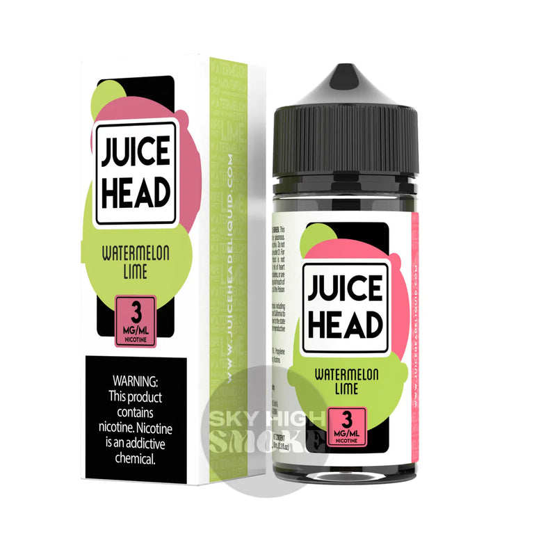 Juice Head - Watermelon Lime 100Ml E - Liquid