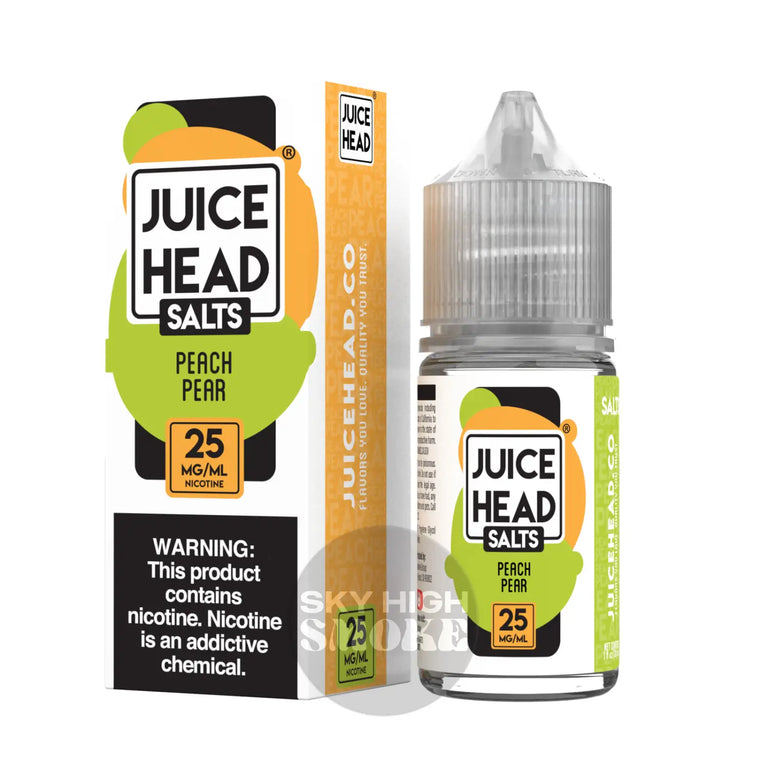 Juice Head Salts - Peach Pear 30Ml General
