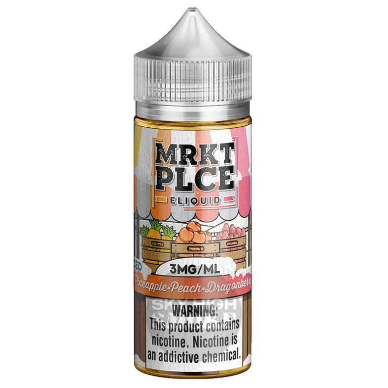 Mrktplce Eliquids - Pineapple Peach Dragonberry Iced E - Liquid