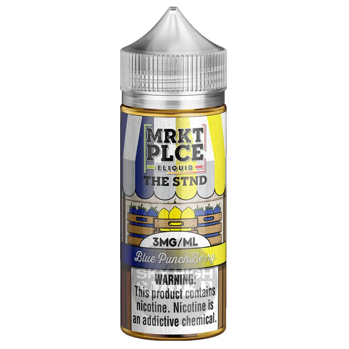 The Stnd By Mrktplce Eliquids - Blue Punch Berry E-Liquid