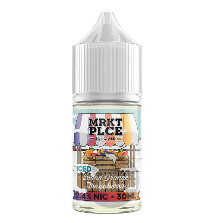 Mrktplce Eliquids Salt - Iced Blood Orange Tangoberry E - Liquid