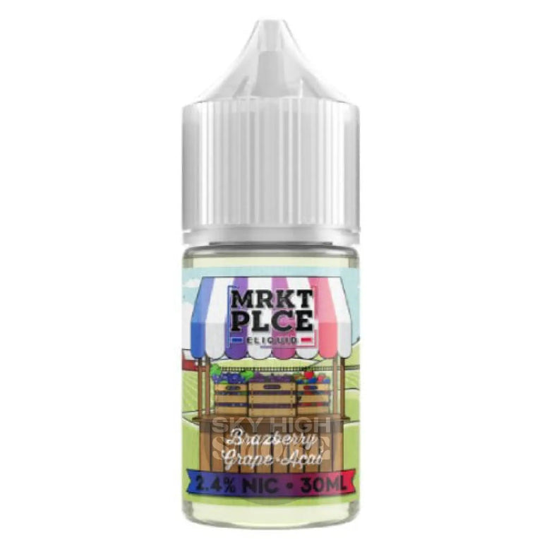 Mrktplce Eliquids Salt - Brazberry Grape Acai E - Liquid